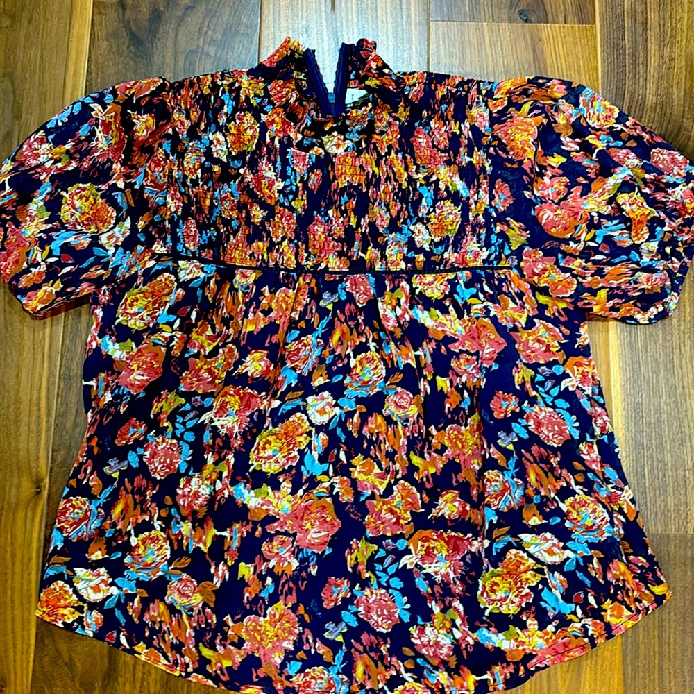 THML Blouse, beautiful Fall colors